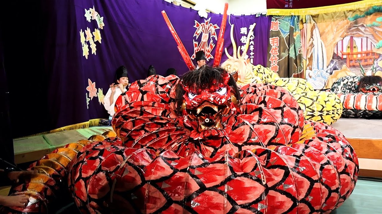 ひろしま安芸高田神楽【八岐の大蛇】# 羽佐竹神楽団 2024.9.14～石田山