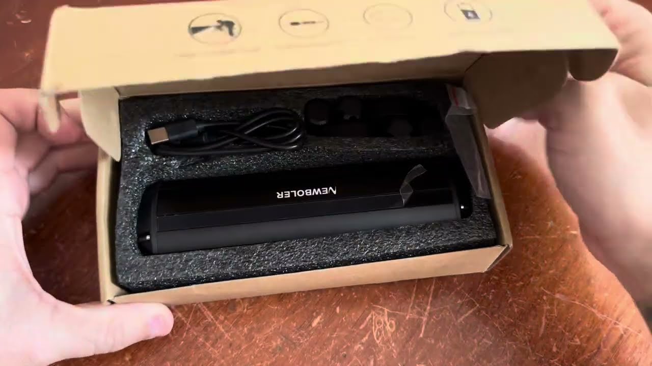 Farol para bicicleta com 5 Leds super forte - Bike NEWBOLER