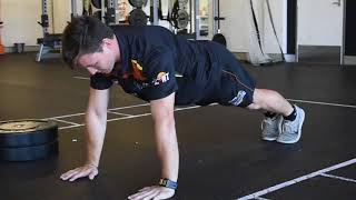 PTC - Front plank on hands