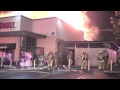 Lafd  major emergency verdugo rancho market fire  part 1 of 2