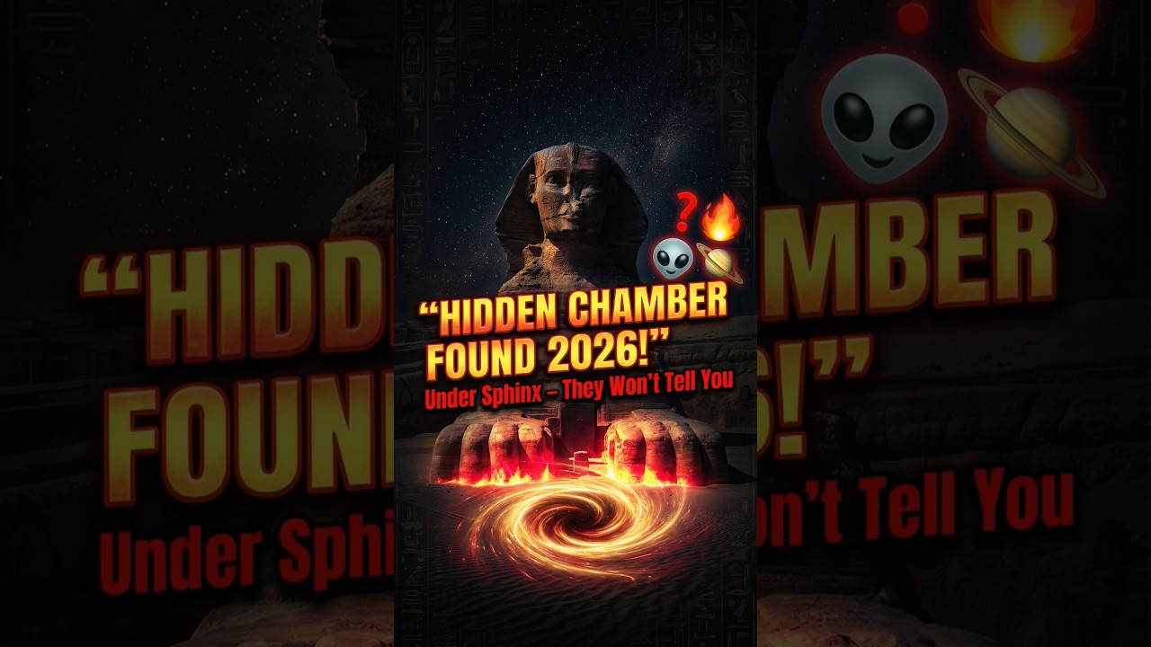 The Sphinx's Hidden Chamber: Shocking 2026 Scans They Won't Show You