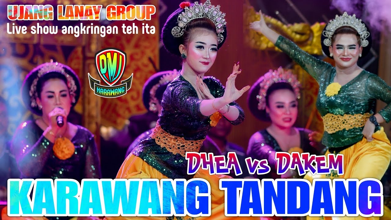 KARAWANG TANDANG || DUET PENCUG DAKEM VS DHEA || JAIPONG PMJ LIVE ANGKRINGAN TEH ITA