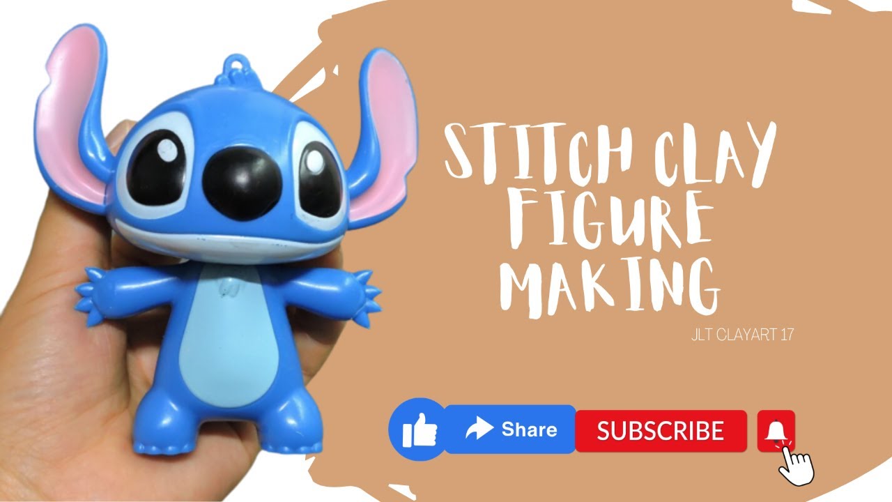 Stitch in fimo - Tutorial - How to make a polymer clay Stitch 