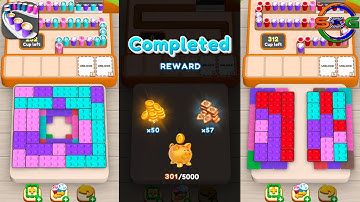 Coffee Mania Sorting Jam - Gameplay Walkthrough (Android)