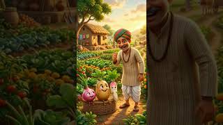 प्याज आलू मूली की दोस्ती ❤️#shorts #ai #viralshorts #tranding