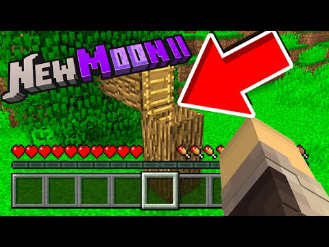CONSTRUI MINHA BASE SUPER SECRETA NO MINECRAFT NEW MOON II #02
