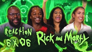 Rick and Morty 6x6 "JuRicksic Mort" | The Normies Group Reaction! We're on VACATION (forever)