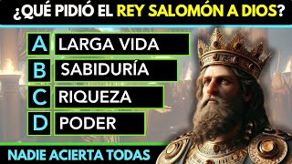 25 Preguntas DIFÍCILES del ANTIGUO TESTAMENTO | QUIZ BÍBLICO