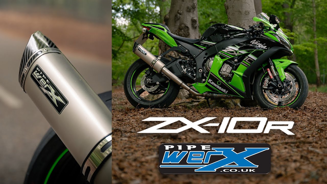 Kawasaki Ninja ZX-10R + PipeWerx R11 Exhaust - Rev Check and