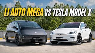 Li Auto Mega Vs Tesla Model X | Real Range Test Around Hainan Island
