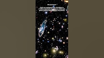 How many galaxy in the universe?