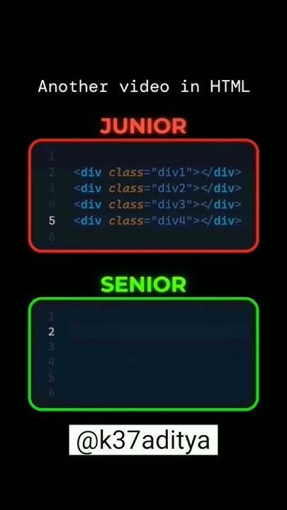 junior vs senior dev #devloper #programming #code#javascript #html #css ...