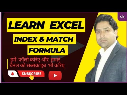 How to use INDEX and MATCH Formula in Excel | - YouTube