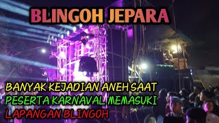 Suasana Di Garis Star Karnaval Takbir Keliling Desa Blingoh Jepara