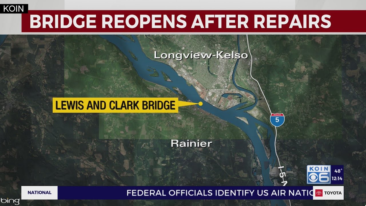 Lewis And Clark Bridge Reopens Following Overnight Emergency Repair lewis-and-clark-bridge-reopens-following-overnight-emergency-repair