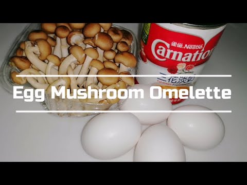 Egg Mushroom Omelette | Own style | Cook Maid with Love