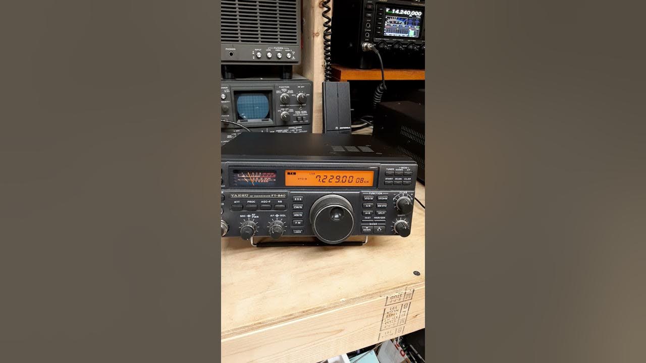 YAESU FT840 YouTube
