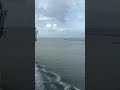 How Cruise Ship leaves port and enters Open Sea, (Brisbane Port)