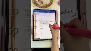 ugly handwriting? save this for later! 📒 | 🎀 | #ipad #ipadplanner #goodnotes