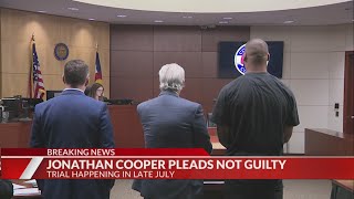 Denver Broncos player Jonathan Cooper enters plea