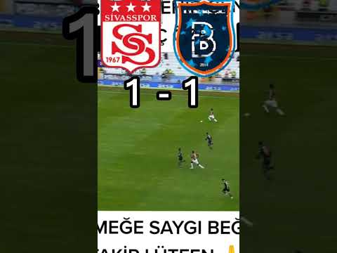 Sivasspor 1-1 Başakşehir
