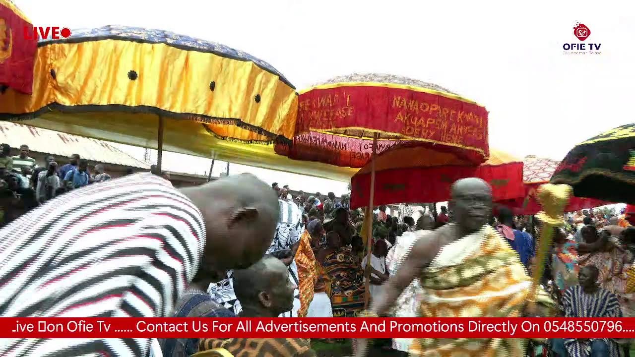 2025 AKUAPEM ODWIRA FESTIVAL GRAND DURBAR - ((( LIVE)))