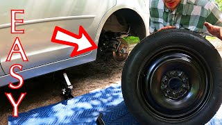 How To Change Your Spare Tire (Step by Step) - Short