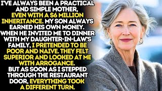 Acting Like a Poor and Naive Mother Made My Daughter-in-Law’s Family Reveal Themselves