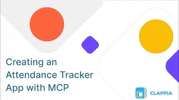 Build an Attendance Tracker with AI ⢸ Clappia MCP Integration ⢸ No-Code Low-Code Platform