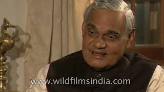 Face Off with Atal Bihari Vajpayee by Javed Akhtar on Indian Politics and Political Parties