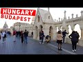 Budapest Hungary Beautiful Morning Walking Tour 4k.