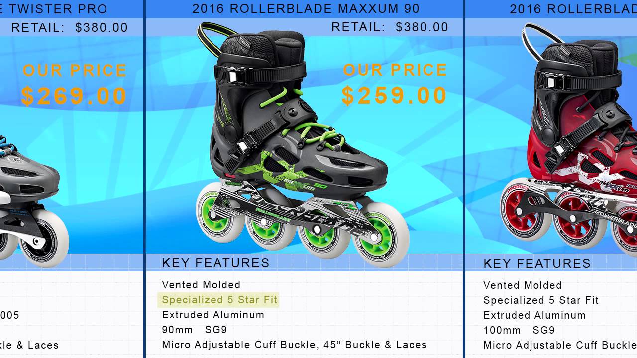 2016 Rollerblade Urban Inline Skate Buying Guide by