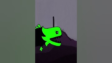 Rain world episode 2 sluggy goes lizard hunting  #rainworld #animation #slugcat #shorts