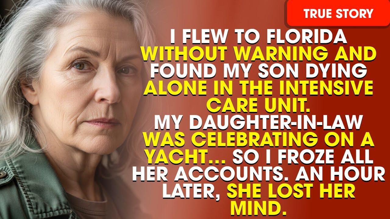 I Flew to Florida and Found My Son Dying While My Daughter-in-Law Partied