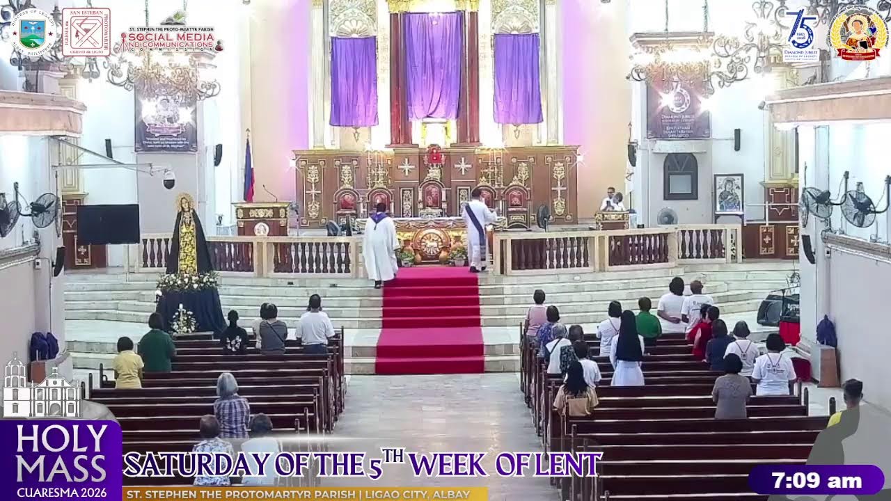 Holy Mass | Saturday in the 5th Week of Lent