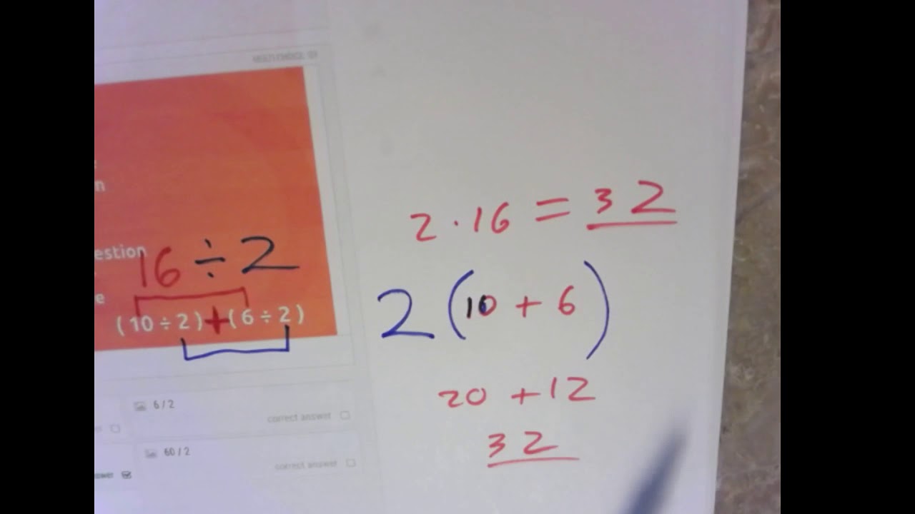 4u0404 06 Division and the Distributive Property - YouTube