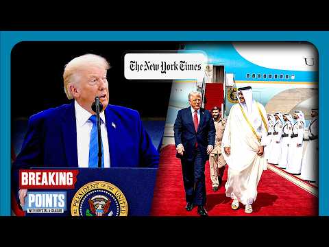Thumbnail for Trump FREAKS After Journos Expose Problem With Qatar Force One