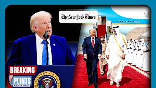 Trump FREAKS After Journos Expose Problem With Qatar Force One