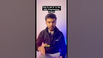 How to get A* in the NEA Programming Project - A Level Computer Science #computerscience #alevel