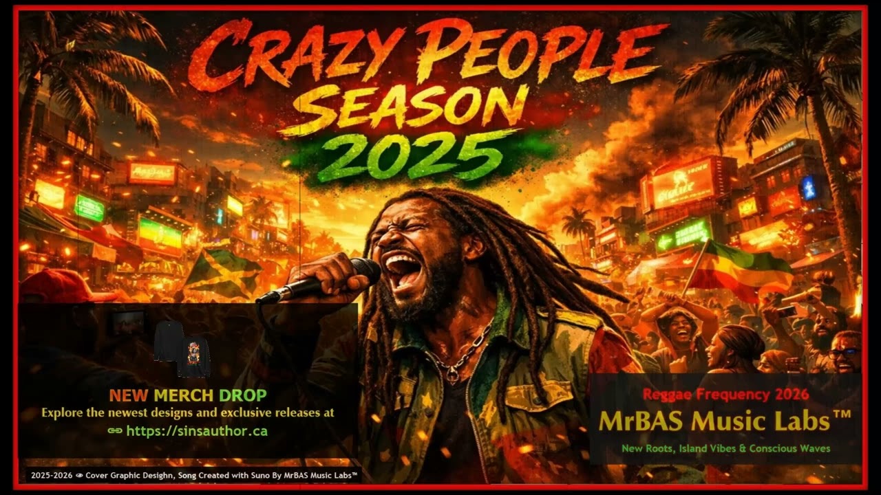 🔥 CRAZY PEOPLE SEASON (2025) | Modern Reggae Fusion | Conscious Vibes