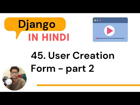 45 .User creation form   part 2 | Online Courses Website 🔥