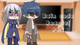 Rain code react! (Original) Desclaimer: reactions might not be cannon 😭.Look at the The desc PLZ 😭