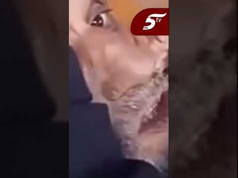 مسن يتألم في العراء بعد رفض المستشفى استقباله