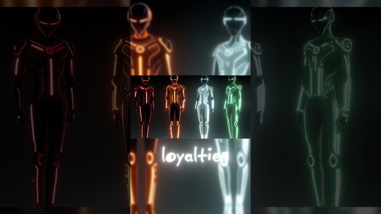 What do Tron’s circuit colors actually mean? #tron #movie #tronares