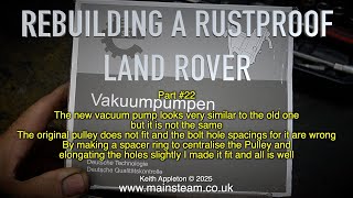 Thumbnail for REBUILDING A RUSTPROOF LANDROVER - PART #22