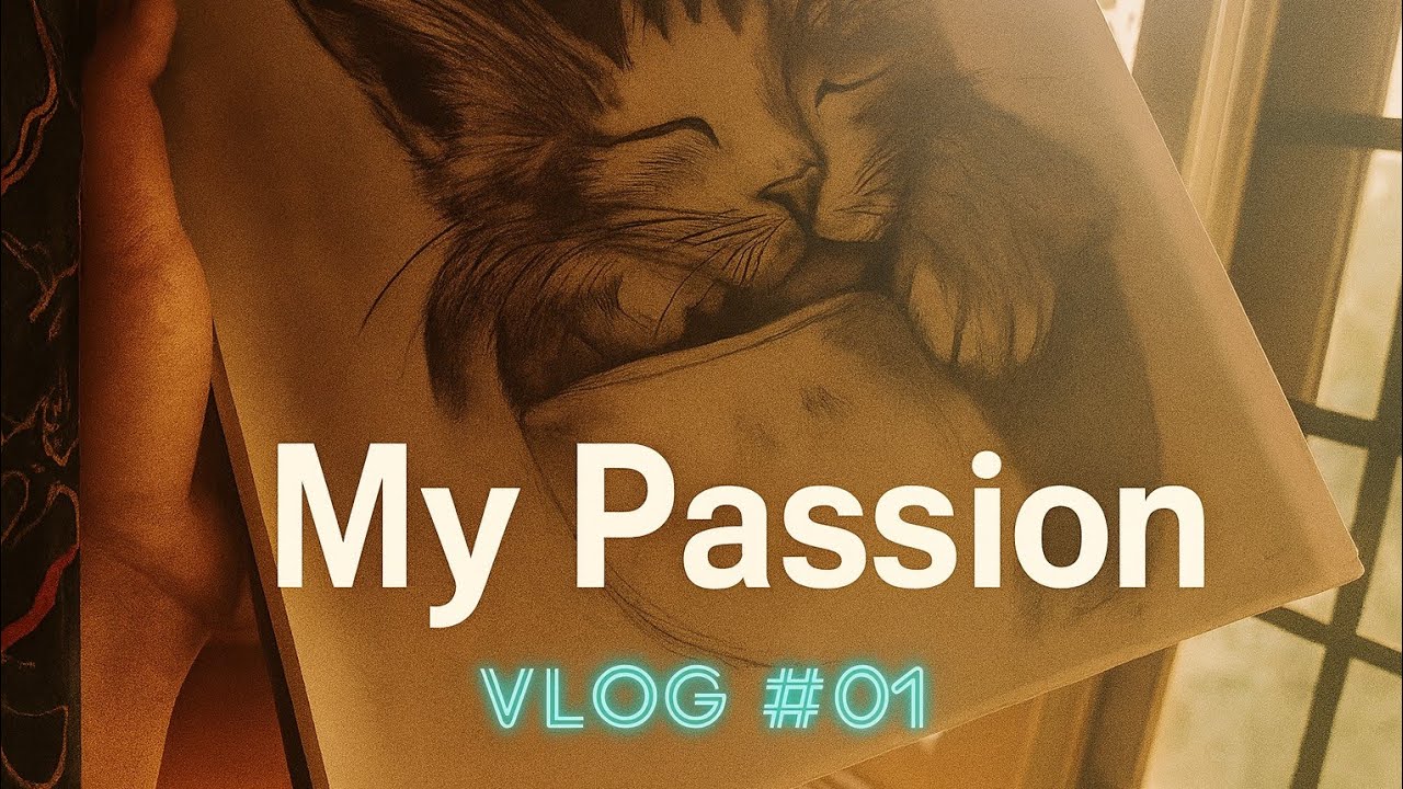 Vlog Ep #01| En passion Ithuthaan🪄❤️| Tamil | Anbudan MS✅ #art #drawing #passion #love #satisfying 