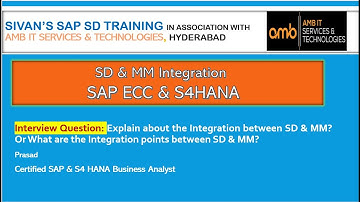 SAP SD MM Integration ECC & S4HANA