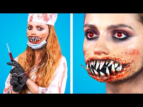 Cool DIY Halloween Makeup, Easy Costumes & Scary Prank Ideas by Crafty Panda Go!