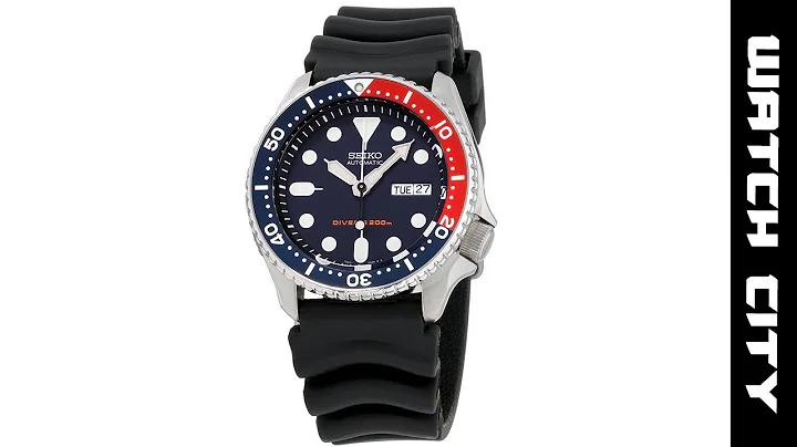 Seiko Divers Navy Dial Rubber Strap Men's Watch SKX009P9