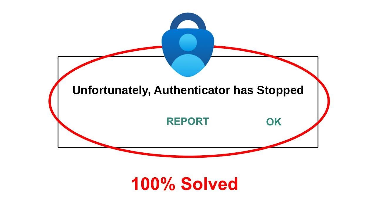 How To Fix Unfortunately Microsoft Authenticator app has stopped error problem solved on Android